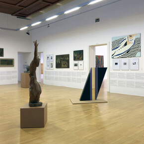 Exhibition from the collections (...), exhibition view. Courtesy of Moderna galerija