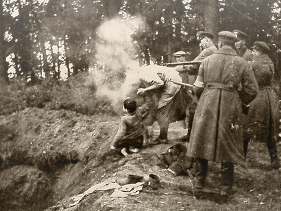 Asesinato de una familia judía en Miropol (Ucrania), el 13 de octubre de 1941