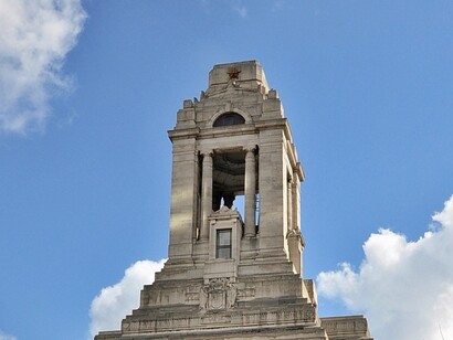 Detalle de la sede de la Gran Logia Unida de Inglaterra