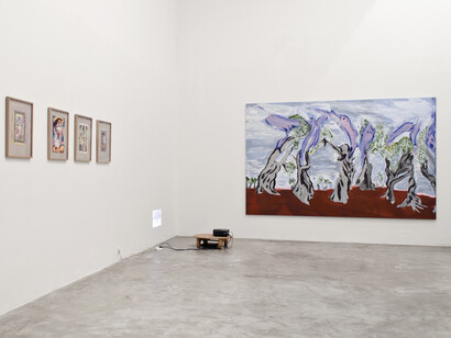 Lola Montes Schnabel. Texting Spirits, 2016. Installation View