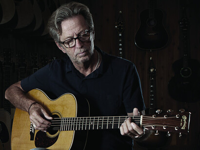 Eric Clapton alla chitarra