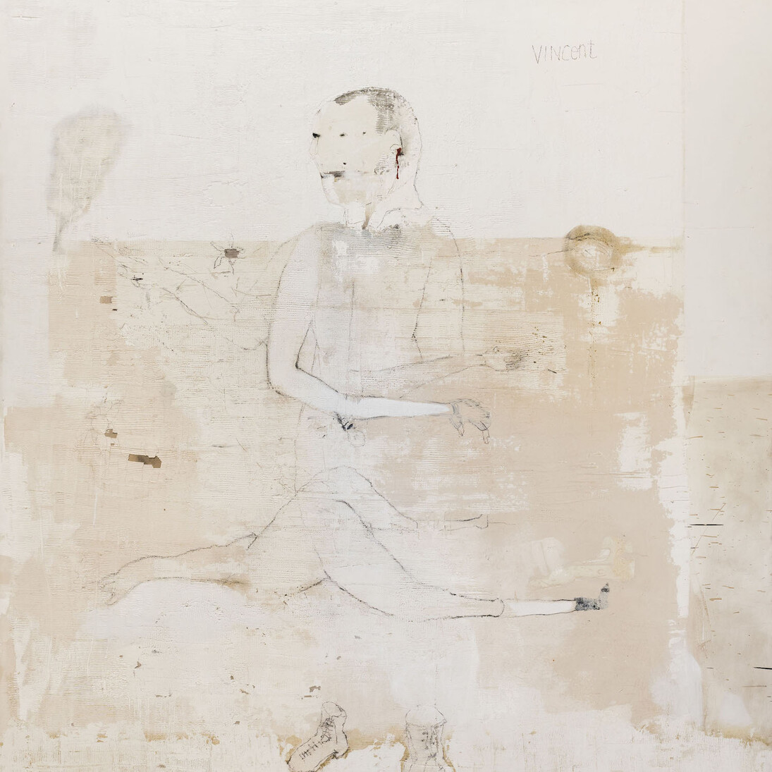 Marco Fantini, Vincent, 2016 tecnica mista su tela,180x200 cm. Courtesy of MAC