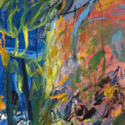 Anna Retulainen, Plein Air: Bright Summes´s Day, 2016, oil on canvas, 60 x 80 cm. Image: Jussi Tilainen.