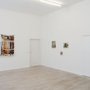 Ingrid Wiener, Gobelins, films and dreams, exhibition view. Courtesy of Barbara Wien Gallery
