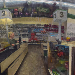 Brad Davis, Dollar tree (detail), 2025. Courtesy of Abend Gallery