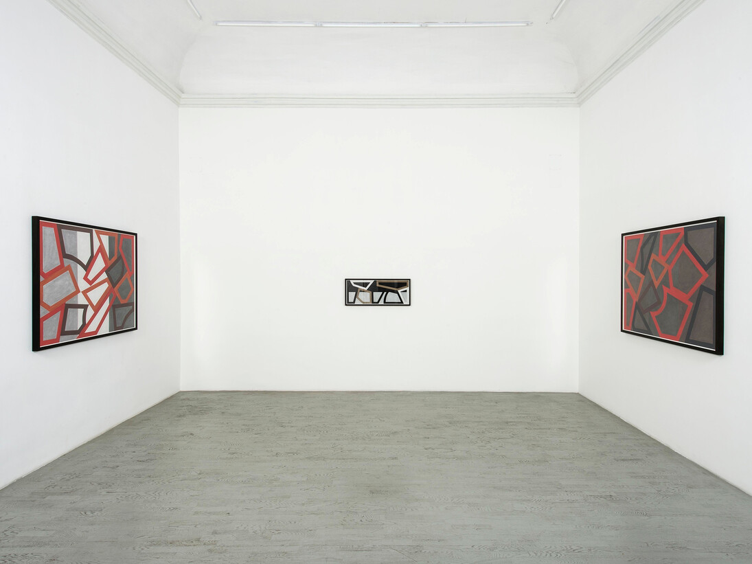 David Tremlett, Form & Rhythm, partial view of the exhibition, May 2015