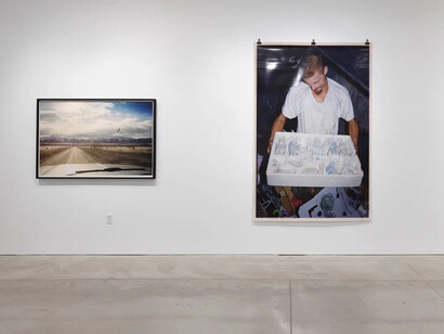 Mike Brodie, New and selected works, exhibition view. Courtesy of Casemore Gallery