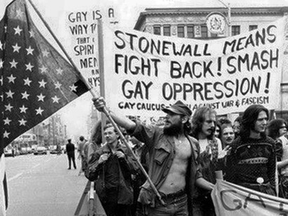LGBTQ activists protest in New York after Stonewall