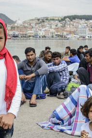 Migrants in Greece