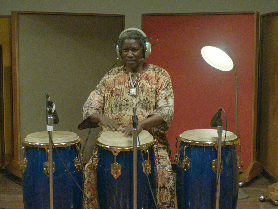 Still from Luanda‐Kinshasa, 2013, Stan Douglas, Luanda-Kinshasa, 2013 Single‐channel video projection, 6 hours 1 min (loop), color, sound, Overall dimensions vary with installation (Aspect ratio 4:3), Courtesy the artist and David Zwirner, New York