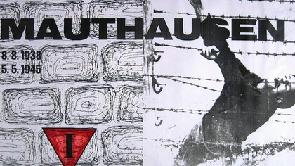 Mural en recuerdo de las víctimas de Mauthausen