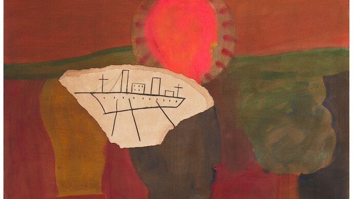 Mimmo Paladino. Courtesy of Galleria Giovanni Bonelli.