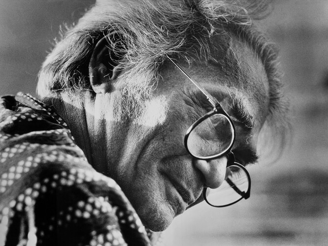 Portrait, V. S. Gaitonde. Photo: Shalini Saran