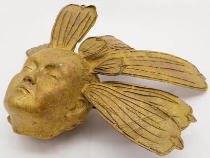 Kiki Smith, Unknown (flower head 2), 2012
bronzo
55 x 43 x 16 cm, 2012
bronze
55 x 43 x 16 cm, Courtesy: Galleria Continua, San Gimignano / Beijing / Les Moulins, Photo by: Pamela Bralia
