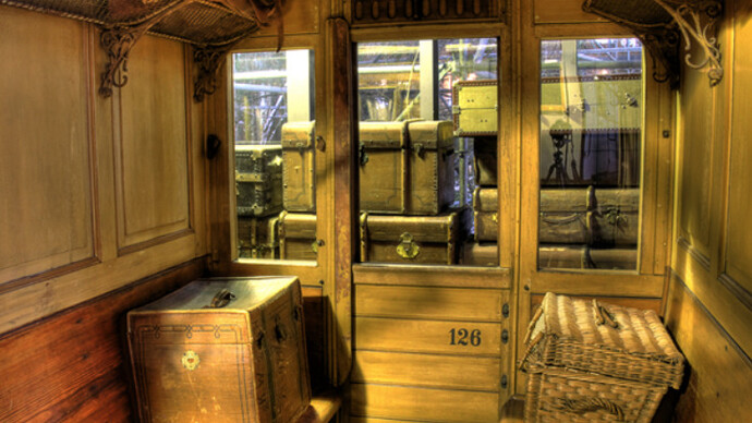 Rail transport. Courtesy of German Museum of Technology