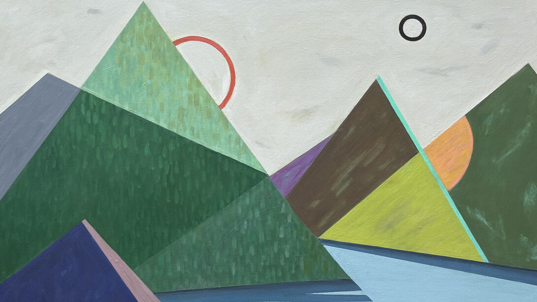 Yeong-Hi Paik, View from train III (detail). Courtesy of Kate Oh Gallery