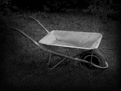 La carriola, ritrovabile ancora in qualche scantinato