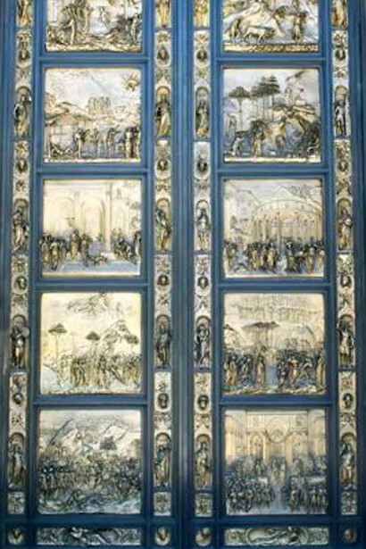 Puerta del Paraiso, Catedral de la Gracia, San Francisco, Estados Unidos
