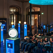 The Cosmos and the Solar System. Courtesy of Museum für Naturkunde