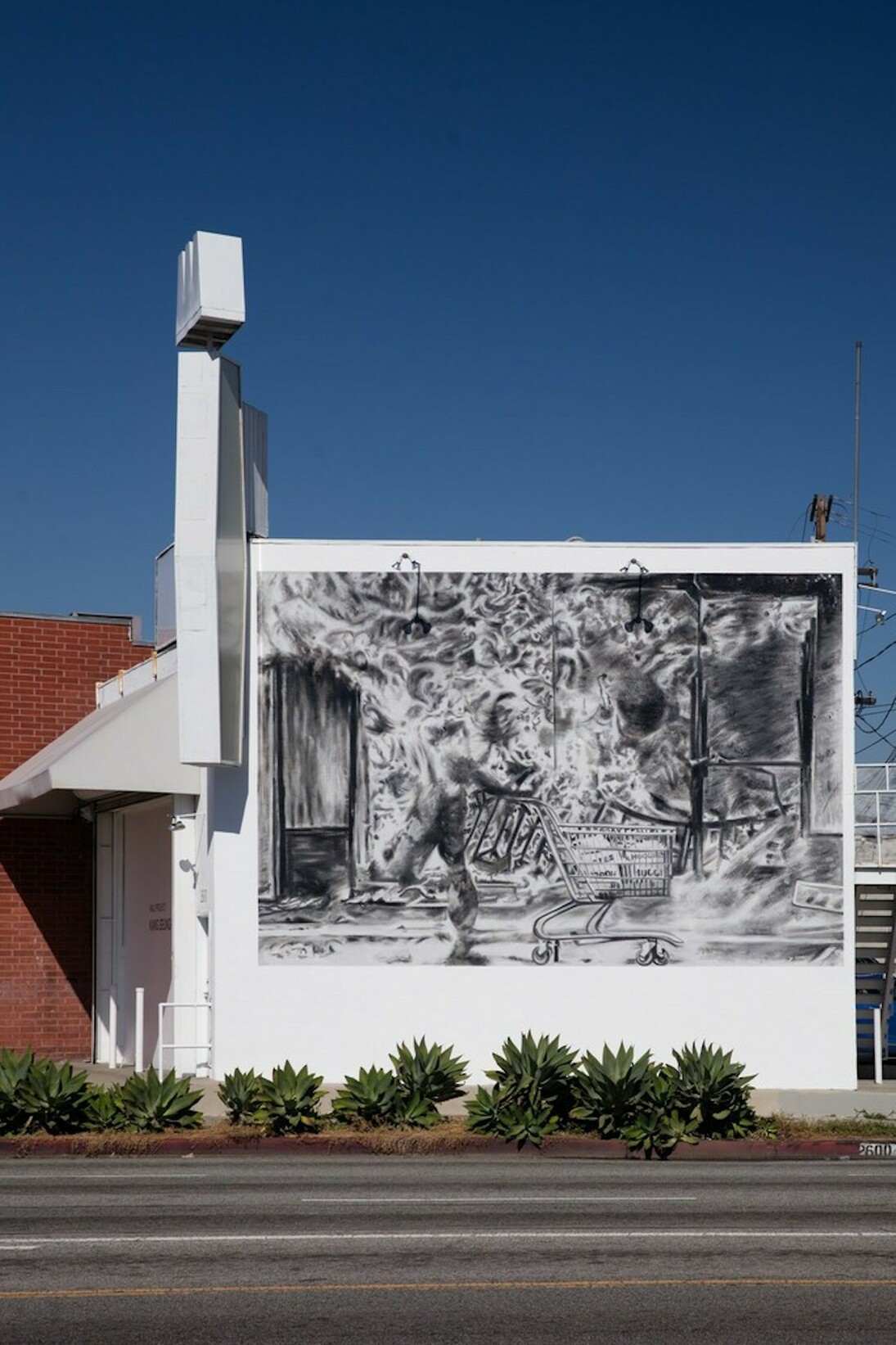 Wall Project, Exhibition view. Courtesy of Baik Art