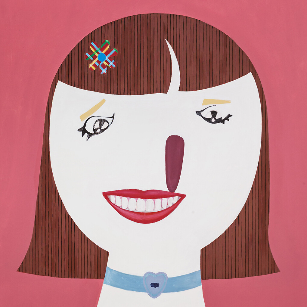 Lorenzo Scotto di Luzio. Untitled, 2016 acrylic on canvas 150 x 150 cm
