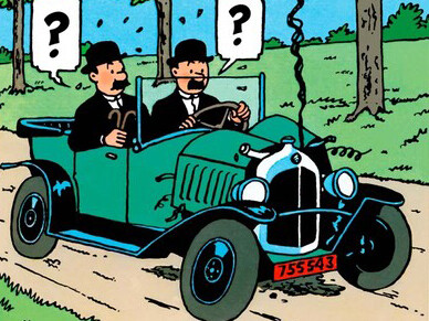 "Tintín en el país del oro negro" © Hergé  Tintinimaginatio, 2025