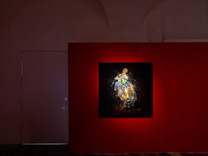 Installation view, Mat Collishaw, 1/9unosunove, Photo: Valerio Iacobini, Courtesy 1/9unosunove”  