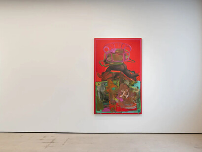 Various artists, I dream I cross the river in one stride, exhibition view. Courtesy of Mariane Ibrahim Gallery