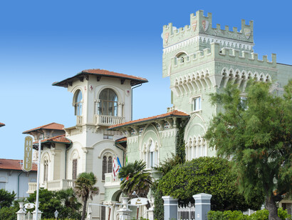 Villino Liberty a Livorno, Italia