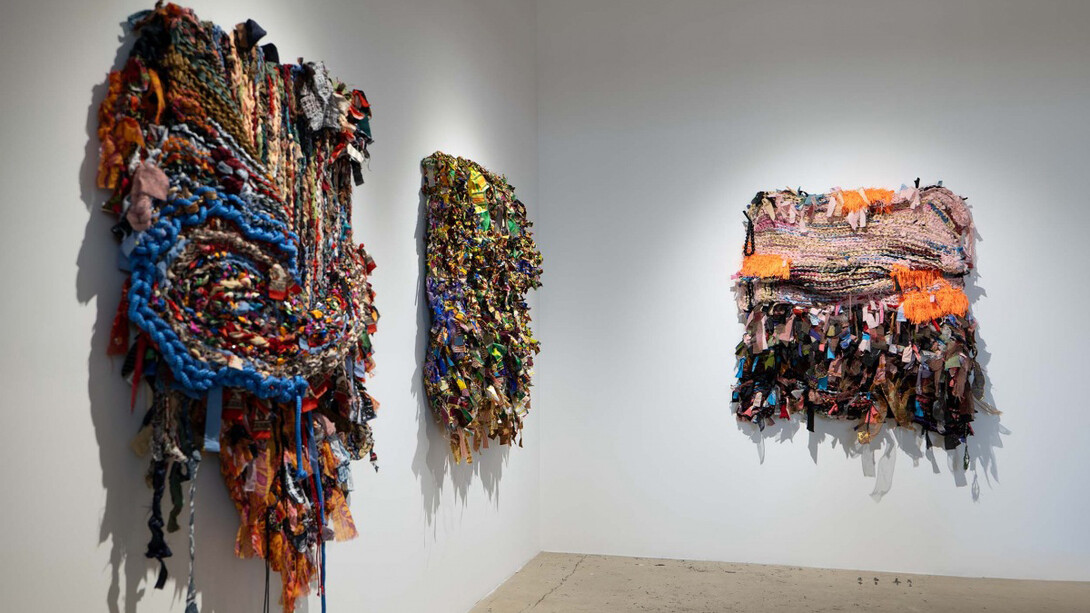 Ramekon O’Arwisters, Schism, exhibition view. Courtesy of Patricia Sweetow Gallery 