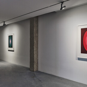 James Turrell, At one, exhibition view. Courtesy of Gagosian