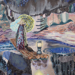 Melanie Daniel, Starfisher (detail), 2025. Courtesy of Asya Geisberg Gallery