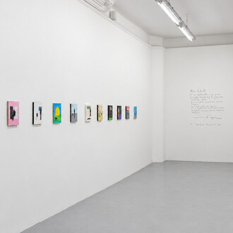 Amélie Bigard and Antoine Wolfermann, Adieu la famille, exhibition view. Courtesy of Galerie Pact