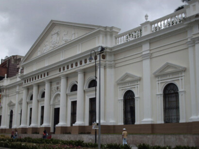 Vista del Palacio Federal Legislativo, Caracas, Venezuela