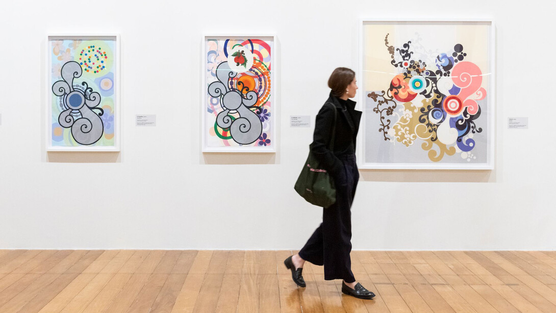 Beatriz Milhazes: gravuras do acervo da Pinacoteca de São Paulo, vista expositiva. Cortesia da Pinacoteca