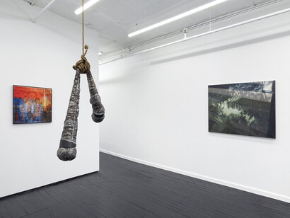 Various artists, The silent aisle, exhibition view. Courtesy of Kate Werble Gallery