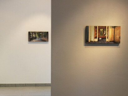 Matteo Massagrande, Exhibition view. Courtesy of Galleria Punto Sull'Arte