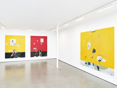 Brian Harte, After Image, 2023, installation view. Courtesy of Simchowitz Gallery