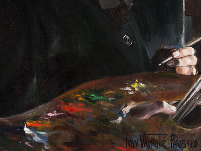 Photographic exhibition of details of artworks. Courtesy of National Gallery of Slovenia