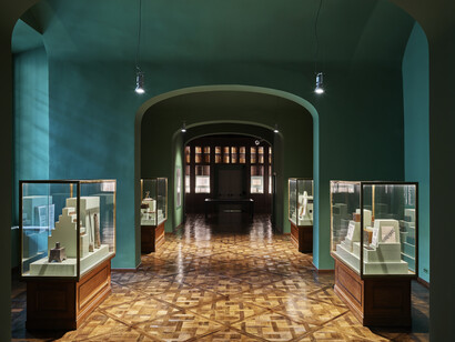 El nuevo Museo Bodoni, nuevo espacio del conjunto de la Nueva Pilotta, ubicado en Parma, Italia