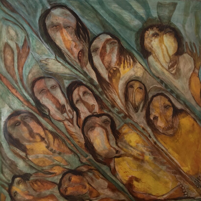 Kamala Ishaq, Gathering of the possessed Women – Zar Ceremony, 2015 © the artist