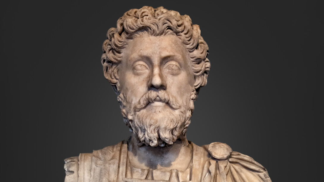 Busto de Marco Aurelio. Museo Saint-Raymond, Toulouse, Francia