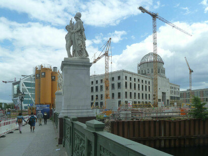 Building restyling in Berlin