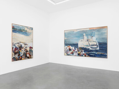 Nick Goss, Isle of Thanet, exhibition view. Courtesy of Perrotin Gallery