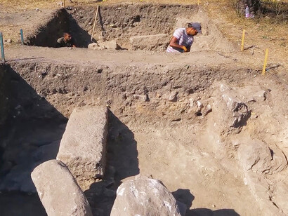 The Varna Necropolis, also known as the Varna Cemetery, is a prehistoric burial site located in the western industrial zone of Varna, approximately half a kilometre from Lake Varna and 4 km from the city centre. It is internationally recognised as one of the most important archaeological sites in world prehistory, Bulgaria