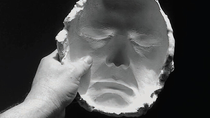 Oscar Muñoz, La mirada del cíclope [Le Regard du cyclope], 2001-2002. Impression numérique sur papier, 6 photographies, 50 x 50 cm chaque. Courtesy de l’artiste