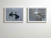 Cornelia Parker, Oil Stain (Bethlehem), Spilt Milk (Jerusalem), 2012 - 2013, C-type prints
68.8 x 52 cm (each, framed), Edition of 5