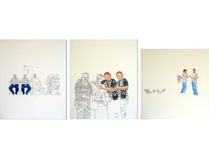 Ethics in a World of Strangers. Courtesy of Richard Taittinger Gallery
