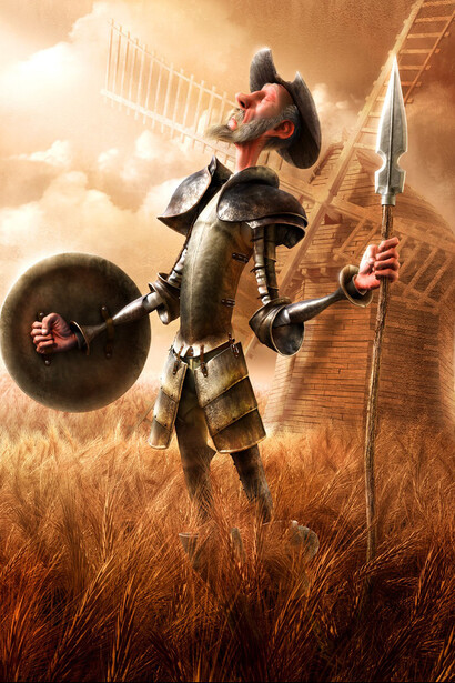 Ilustración de Don Quijote de la Mancha