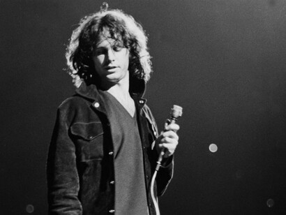 Jim Morrison durante un concerto